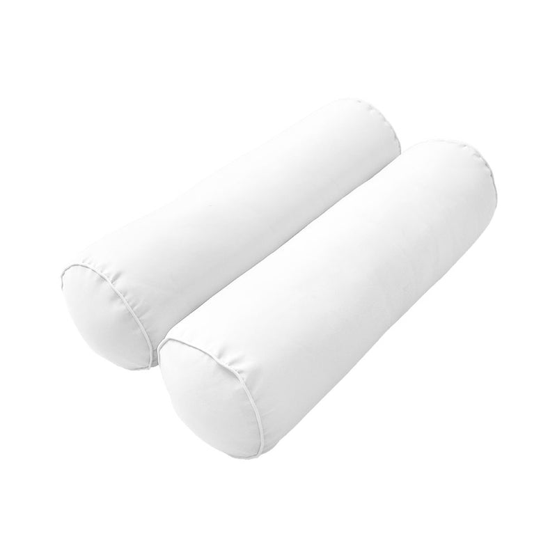 Model-3 TWIN SIZE Bolster & Back Pillow Cushion Outdoor SLIP COVER ONLY