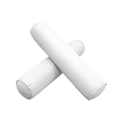Model-6 TWIN SIZE Bolster & Back Pillow Cushion Outdoor SLIP COVER ONLY