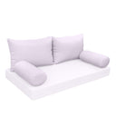 Model-2 TWIN SIZE Bolster & Back Pillow Cushion Outdoor SLIP COVER ONLY