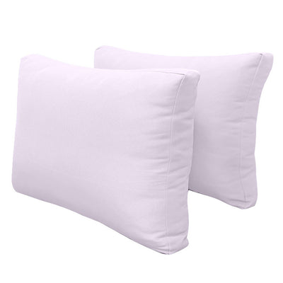 Model-2 CRIB SIZE Bolster & Back Pillow Cushion Outdoor SLIP COVER ONLY