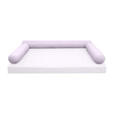 Model-6 CRIB SIZE Bolster & Back Pillow Cushion Outdoor SLIP COVER ONLY