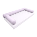 Model-6 TWIN-XL SIZE Bolster & Back Pillow Cushion Outdoor SLIP COVER ONLY