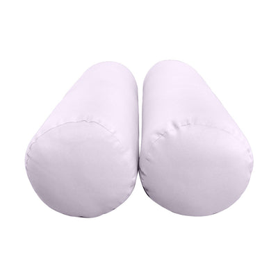 Model-6 TWIN SIZE Bolster & Back Pillow Cushion Outdoor SLIP COVER ONLY