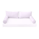 Model-2 CRIB SIZE Bolster & Back Pillow Cushion Outdoor SLIP COVER ONLY