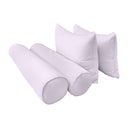 Model-4 TWIN SIZE Bolster & Back Pillow Cushion Outdoor SLIP COVER ONLY