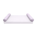 Model-5 CRIB SIZE Bolster & Back Pillow Cushion Outdoor SLIP COVER ONLY