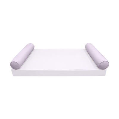 Model-5 QUEEN SIZE Bolster & Back Pillow Cushion Outdoor SLIP COVER ONLY