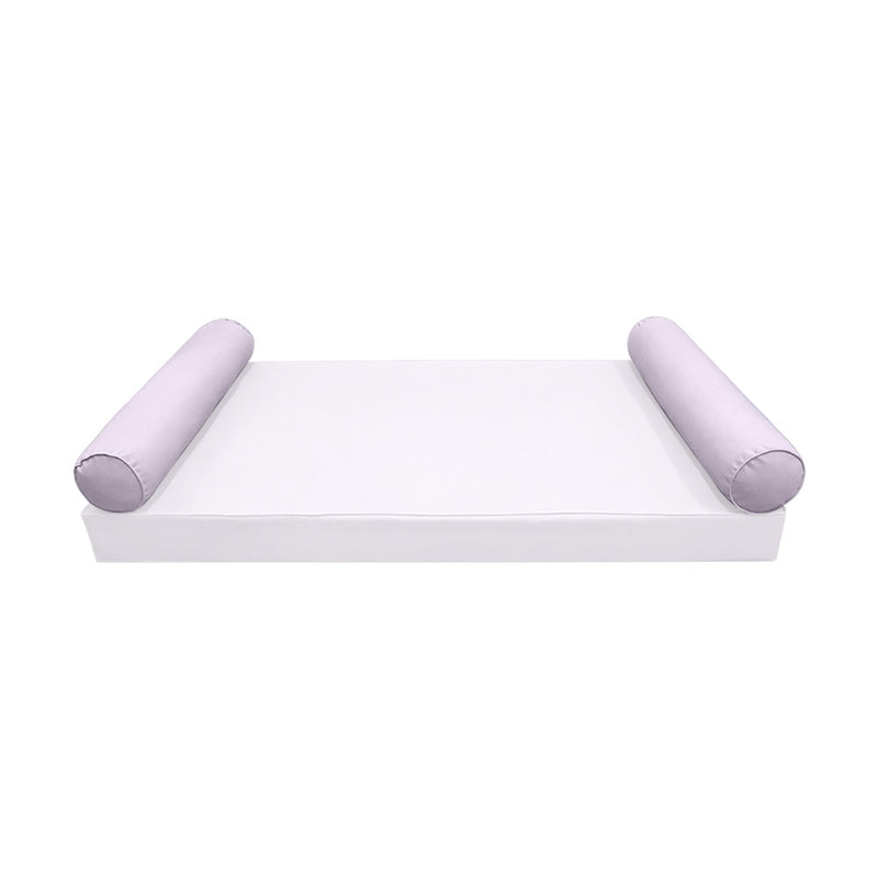 Model-5 QUEEN SIZE Bolster & Back Pillow Cushion Outdoor SLIP COVER ONLY