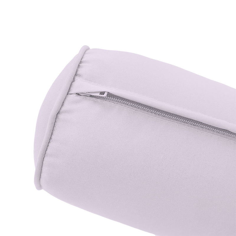 Model-6 TWIN SIZE Bolster & Back Pillow Cushion Outdoor SLIP COVER ONLY