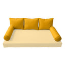 Model-3 CRIB SIZE Bolster & Back Pillow Cushion Outdoor SLIP COVER ONLY