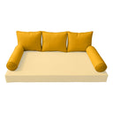 Model-3 QUEEN SIZE Bolster & Back Pillow Cushion Outdoor SLIP COVER ONLY