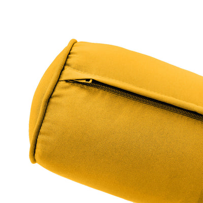 Model-6 TWIN SIZE Bolster & Back Pillow Cushion Outdoor SLIP COVER ONLY