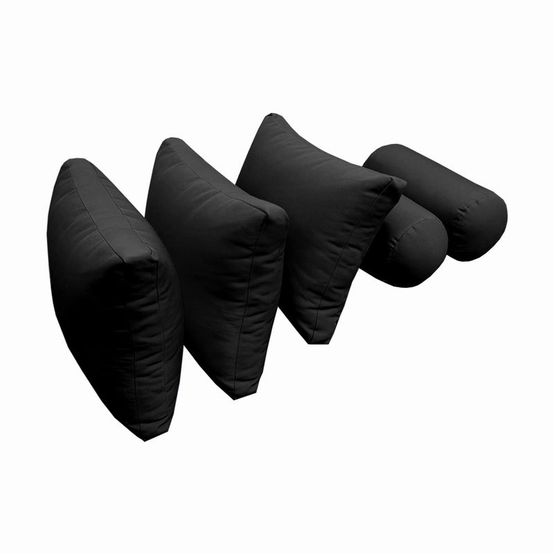 Model-3 TWIN SIZE Bolster & Back Pillow Cushion Outdoor SLIP COVER ONLY