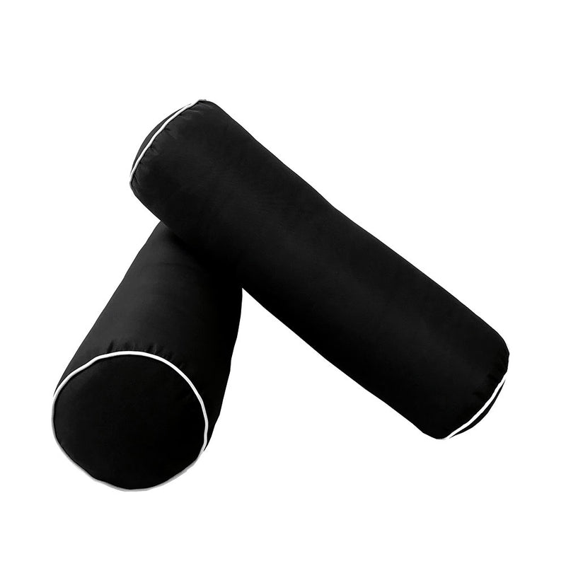 Model-3 TWIN SIZE Bolster & Back Pillow Cushion Outdoor SLIP COVER ONLY