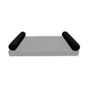 Model-5 TWIN SIZE Bolster & Back Pillow Cushion Outdoor SLIP COVER ONLY