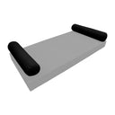 Model-5 CRIB SIZE Bolster & Back Pillow Cushion Outdoor SLIP COVER ONLY