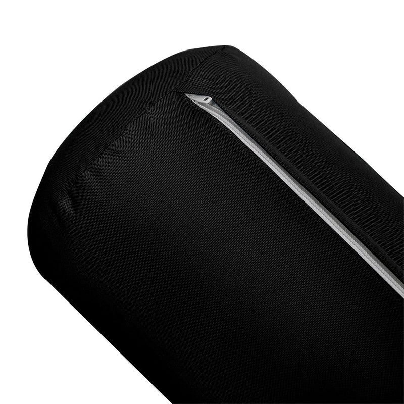 Model-6 TWIN SIZE Bolster & Back Pillow Cushion Outdoor SLIP COVER ONLY
