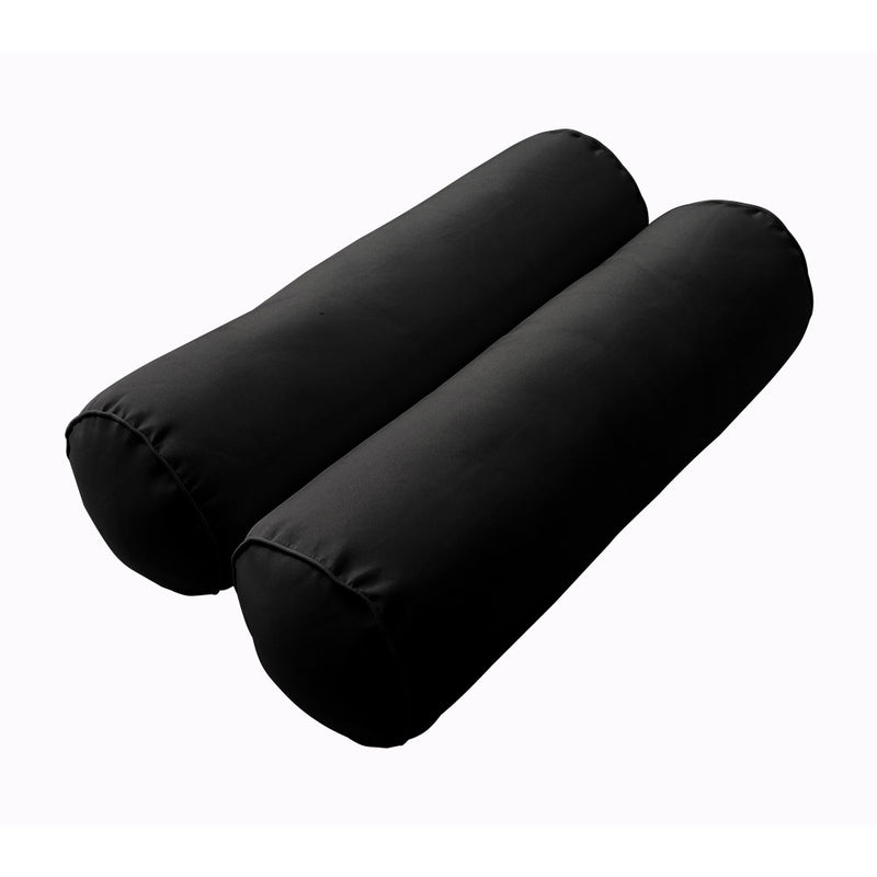 Model-3 CRIB SIZE Bolster & Back Pillow Cushion Outdoor SLIP COVER ONLY