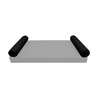 Model-5 TWIN SIZE Bolster & Back Pillow Cushion Outdoor SLIP COVER ONLY