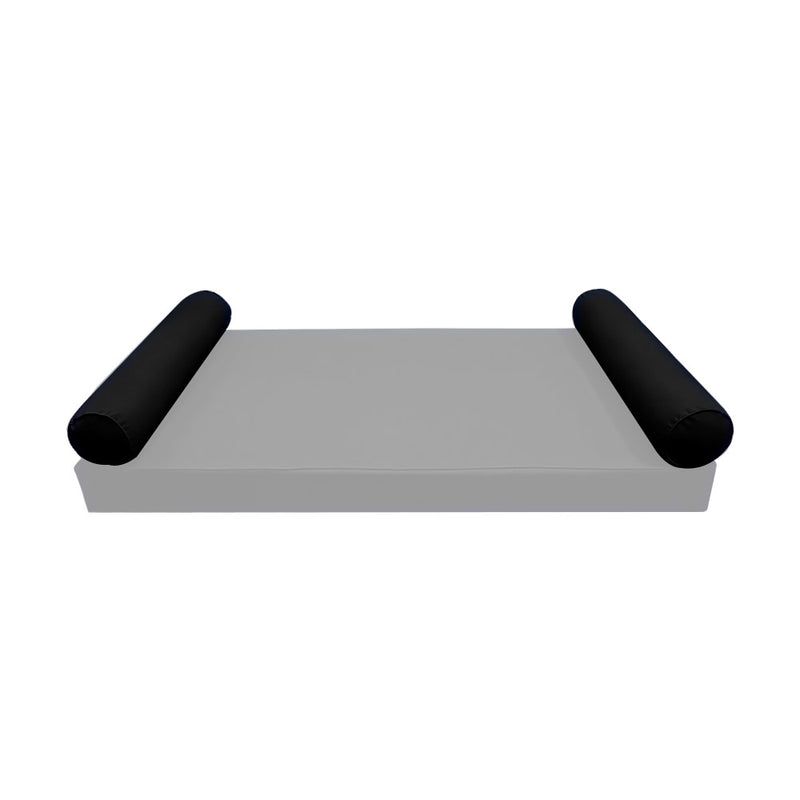 Model-5 TWIN SIZE Bolster & Back Pillow Cushion Outdoor SLIP COVER ONLY