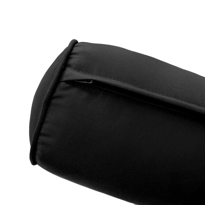 Model-6 TWIN SIZE Bolster & Back Pillow Cushion Outdoor SLIP COVER ONLY