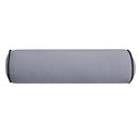Large Size 26" x 6" Outdoor Bolster Pillow Insert and Cover
