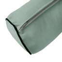 Large Size 26" x 6" Outdoor Bolster Pillow Insert and Cover