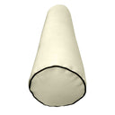 Large Size 26" x 6" Outdoor Bolster Pillow Insert and Cover