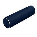 Large Size 26" x 6" Outdoor Bolster Pillow Insert and Cover