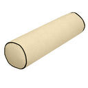 Large Size 26" x 6" Outdoor Bolster Pillow Insert and Cover