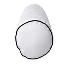 Large Size 26" x 6" Outdoor Bolster Pillow Insert and Cover