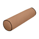 Large Size 26" x 6" Outdoor Bolster Pillow Insert and Cover