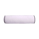 Large Size 26" x 6" Outdoor Bolster Pillow Insert and Cover