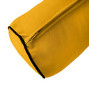 Large Size 26" x 6" Outdoor Bolster Pillow Insert and Cover