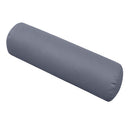 Large Size 26" x 6" Outdoor Bolster Pillow Insert and Cover