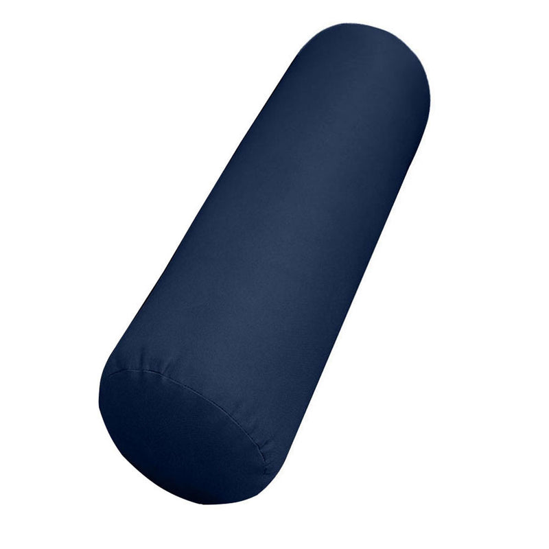 Large Size Outdoor Deep Seat Back Rest Bolster Cushion Insert and Slip Cover Set