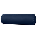 Large Size 26" x 6" Outdoor Bolster Pillow Insert and Cover