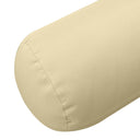 Large Size 26" x 6" Outdoor Bolster Pillow Insert and Cover