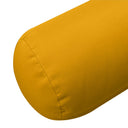 Large Size 26" x 6" Outdoor Bolster Pillow Insert and Cover