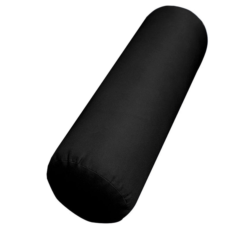 Large Size Outdoor Deep Seat Back Rest Bolster Cushion Insert and Slip Cover Set