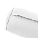 Large Size 26" x 6" Outdoor Bolster Pillow Insert and Cover