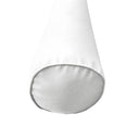 Large Size 26" x 6" Outdoor Bolster Pillow Insert and Cover
