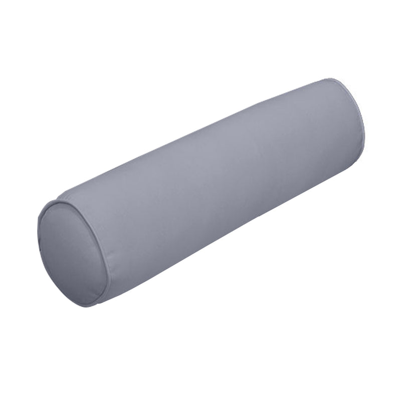 Large Size Outdoor Deep Seat Back Rest Bolster Cushion Insert and Slip Cover Set