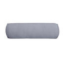Large Size 26" x 6" Outdoor Bolster Pillow Insert and Cover