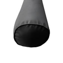 Large Size 26" x 6" Outdoor Bolster Pillow Insert and Cover