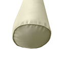 Large Size 26" x 6" Outdoor Bolster Pillow Insert and Cover