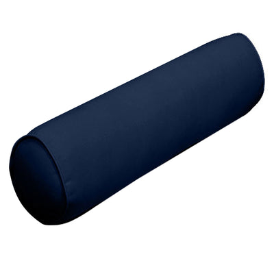 Large Size Outdoor Deep Seat Back Rest Bolster Cushion Insert and Slip Cover Set