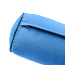 Large Size 26" x 6" Outdoor Bolster Pillow Insert and Cover