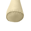 Large Size 26" x 6" Outdoor Bolster Pillow Insert and Cover