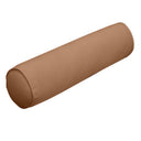 Large Size 26" x 6" Outdoor Bolster Pillow Insert and Cover